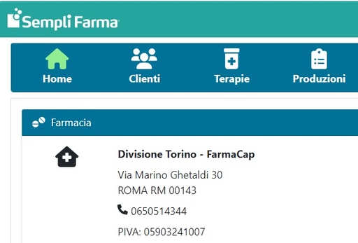 Piattaforma Sempli Farma - Hub&Spoke
